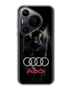 Чохол для Huawei Pura 70 PRO з картинкою «Пантера та Audi»