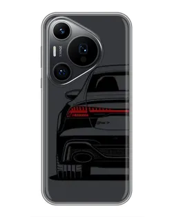 Чохол для Huawei Pura 70 PRO з картинкою «Задня частина Audi — арт»