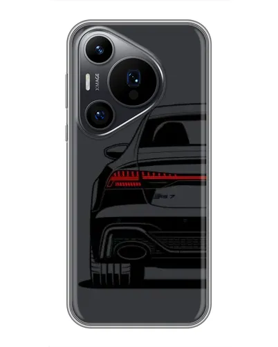 Чохол для Huawei Pura 70 PRO з картинкою «Задня частина Audi — арт» Чохол для Huawei Pura 70 PRO з картинкою «Задня частина Audi — арт»