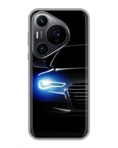 Чохол для Huawei Pura 70 PRO з картинкою «Неоновий погляд Audi» Чохол для Huawei Pura 70 PRO з картинкою «Неоновий погляд Audi»