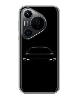 Чохол для Huawei Pura 70 PRO з картинкою «Погляд Audi у темряві»