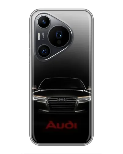 Чохол для Huawei Pura 70 PRO з картинкою «Audi — градієнтний контур» Чохол для Huawei Pura 70 PRO з картинкою «Audi — градієнтний контур»