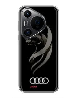 Чохол для Huawei Pura 70 PRO з картинкою «Графіка — пантера та Audi»