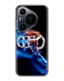 Чохол для Huawei Pura 70 PRO з картинкою «Енергія лого Audi»