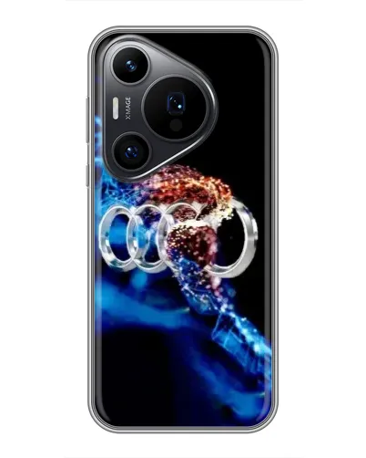 Чохол для Huawei Pura 70 PRO з картинкою «Енергія лого Audi» Чохол для Huawei Pura 70 PRO з картинкою «Енергія лого Audi»