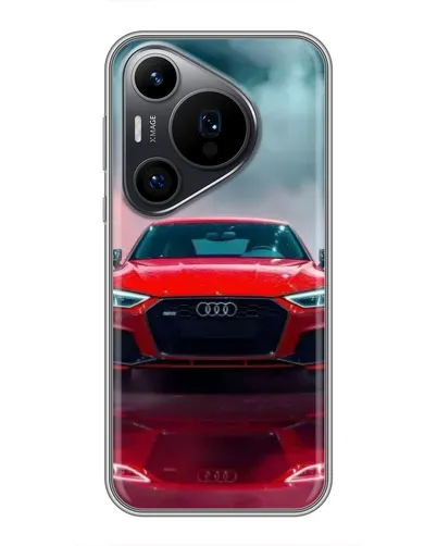 Чохол для Huawei Pura 70 PRO з картинкою «Audi RS — червоний стиль» Чохол для Huawei Pura 70 PRO з картинкою «Audi RS — червоний стиль»