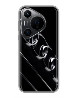 Чохол для Huawei Pura 70 PRO з картинкою «Audi — абстрактні кільця»