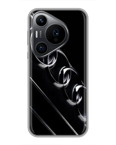 Чохол для Huawei Pura 70 PRO з картинкою «Audi — абстрактні кільця» Чохол для Huawei Pura 70 PRO з картинкою «Audi — абстрактні кільця»