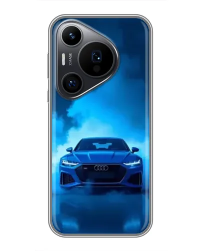 Чохол для Huawei Pura 70 PRO з картинкою «Audi — блакитна енергія» Чохол для Huawei Pura 70 PRO з картинкою «Audi — блакитна енергія»