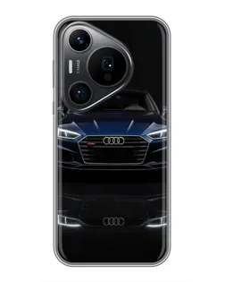 Чохол для Huawei Pura 70 PRO з картинкою «Audi — нічне відображення»