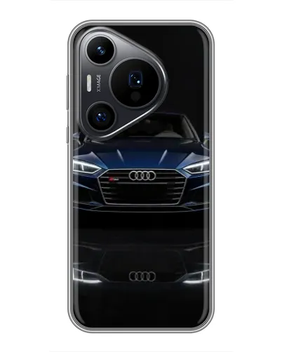 Чохол для Huawei Pura 70 PRO з картинкою «Audi — нічне відображення» Чохол для Huawei Pura 70 PRO з картинкою «Audi — нічне відображення»
