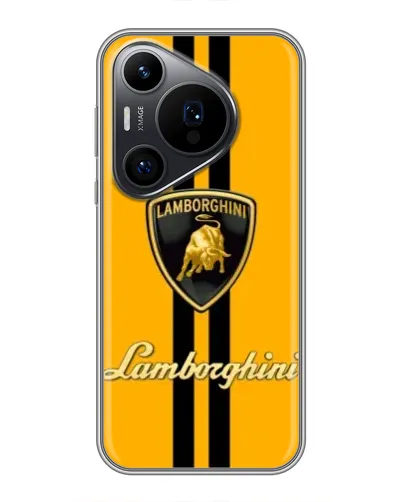 Чехол для Huawei Pura 70 PRO с картинкой «Lamborghini Stripe желтый» Чехол для Huawei Pura 70 PRO с картинкой «Lamborghini Stripe желтый»