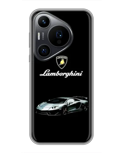 Чехол для Huawei Pura 70 PRO с картинкой «Логотип Lamborghini классика» Чехол для Huawei Pura 70 PRO с картинкой «Логотип Lamborghini классика»