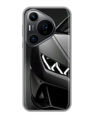 Чехол для Huawei Pura 70 PRO с картинкой «Lamborghini фары детализация» Чехол для Huawei Pura 70 PRO с картинкой «Lamborghini фары детализация»