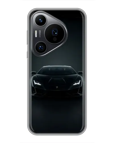 Чехол для Huawei Pura 70 PRO с картинкой «Черный Lamborghini Aventador» Чехол для Huawei Pura 70 PRO с картинкой «Черный Lamborghini Aventador»
