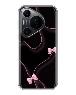 Чохол для Huawei Pura 70 PRO з картинкою «Рожеві стрічки»
