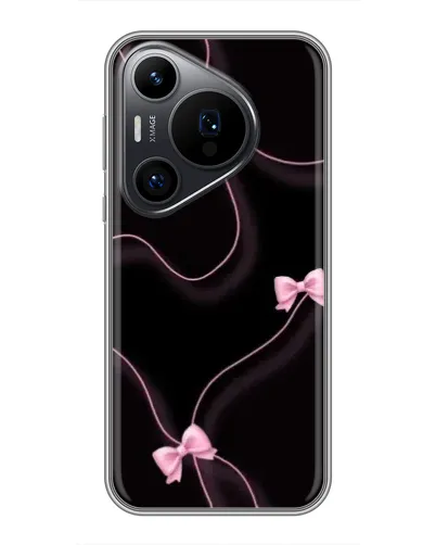 Чохол для Huawei Pura 70 PRO з картинкою «Рожеві стрічки» Чохол для Huawei Pura 70 PRO з картинкою «Рожеві стрічки»