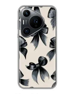 Чохол для Huawei Pura 70 PRO з картинкою «Банти Coquette»