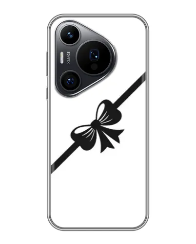 Чохол для Huawei Pura 70 PRO з картинкою «Діагональний бант» Чохол для Huawei Pura 70 PRO з картинкою «Діагональний бант»