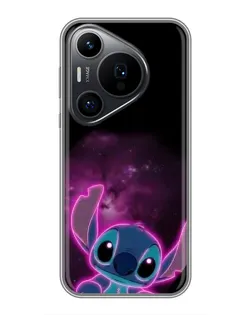 Чехол для Huawei Pura 70 PRO с картинкой «Неоновый Stitch»