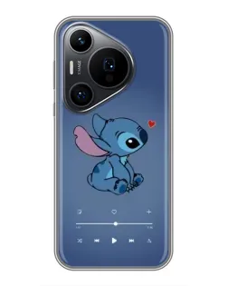 Чехол для Huawei Pura 70 PRO с картинкой «Музыкальный Stitch»