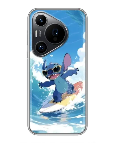 Чехол для Huawei Pura 70 PRO с картинкой «Стич на волне» Чехол для Huawei Pura 70 PRO с картинкой «Стич на волне»