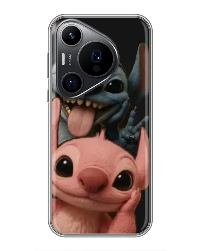 Чехол для Huawei Pura 70 PRO с картинкой «Стич и Ангел» Чехол для Huawei Pura 70 PRO с картинкой «Стич и Ангел»