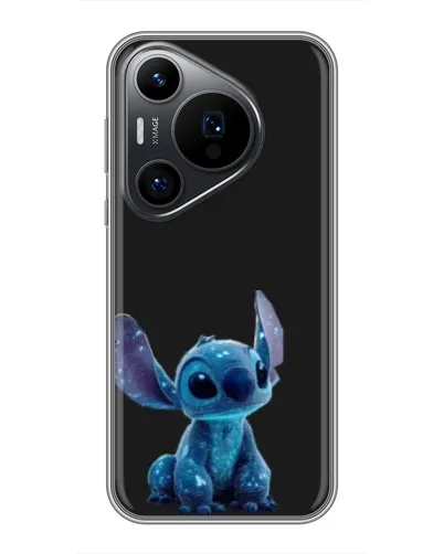 Чехол для Huawei Pura 70 PRO с картинкой «Стич на черном» Чехол для Huawei Pura 70 PRO с картинкой «Стич на черном»