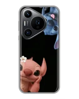 Чехол для Huawei Pura 70 PRO с картинкой «Фиолетовый туман роз»