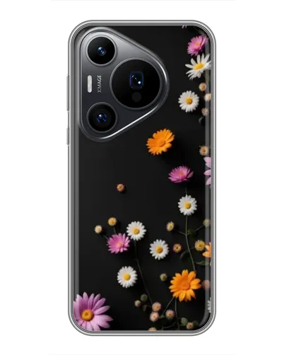 Чехол для Huawei Pura 70 PRO с картинкой «Цветочная композиция»