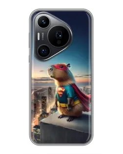 Чехол для Huawei Pura 70 PRO с картинкой «Капи-мен супергерой» Чехол для Huawei Pura 70 PRO с картинкой «Капи-мен супергерой»