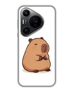 Чехол для Huawei Pura 70 PRO с картинкой «Толстенькая капибара» Чехол для Huawei Pura 70 PRO с картинкой «Толстенькая капибара»