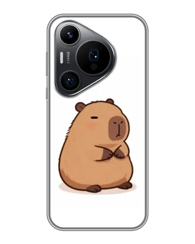 Чехол для Huawei Pura 70 PRO с картинкой «Толстенькая капибара» Чехол для Huawei Pura 70 PRO с картинкой «Толстенькая капибара»