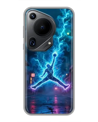 Чохол для Huawei Pura 70 Ultra з картинкою «Jordan Gold Jumpman»