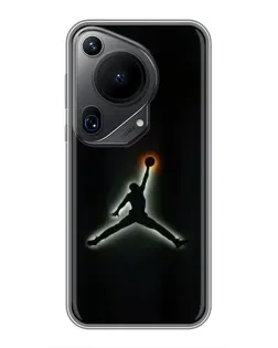 Чехол для Huawei Pura 70 Ultra с картинкой «Jordan Gradient Logo»