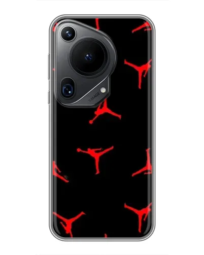 Чохол для Huawei Pura 70 Ultra з картинкою «Jordan Red Pattern»