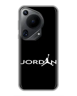 Чохол для Huawei Pura 70 Ultra з картинкою «Jordan White Logo»