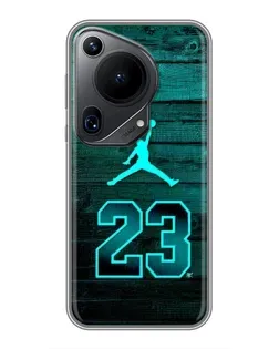 Чохол для Huawei Pura 70 Ultra з картинкою «Jordan Cyan 23»