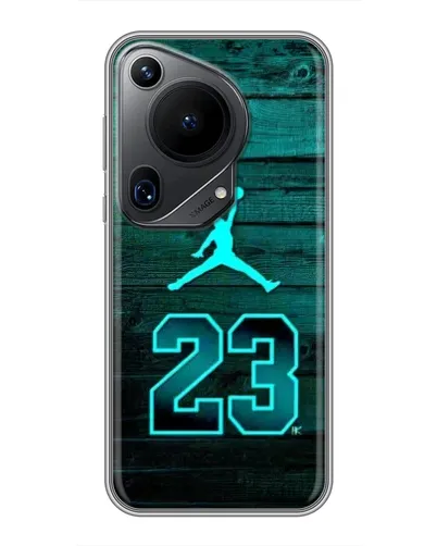Чохол для Huawei Pura 70 Ultra з картинкою «Jordan Cyan 23»