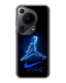 Чохол для Huawei Pura 70 Ultra з картинкою «Jordan Neon Blue»