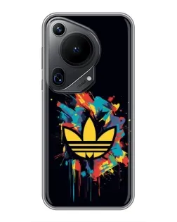 Чехол для Huawei Pura 70 Ultra с картинкой «Adidas Splash»