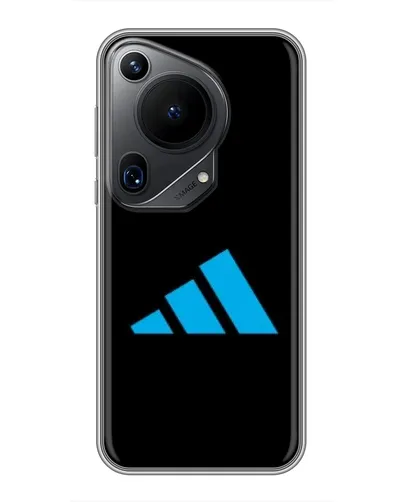 Чохол для Huawei Pura 70 Ultra з картинкою «Adidas Cyan Logo»