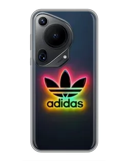 Чохол для Huawei Pura 70 Ultra з картинкою «Неоновий Adidas»