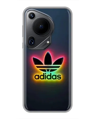 Чохол для Huawei Pura 70 Ultra з картинкою «Неоновий Adidas»