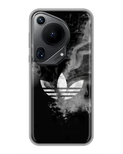 Чохол для Huawei Pura 70 Ultra з картинкою «Абстрактний дим Adidas»
