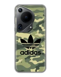 Чохол для Huawei Pura 70 Ultra з картинкою «Мілітарі стиль Adidas»