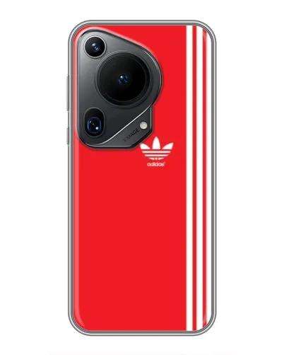 Чохол для Huawei Pura 70 Ultra з картинкою «Червоний мінімалізм Adidas»
