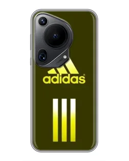 Чохол для Huawei Pura 70 Ultra з картинкою «Оливковий градієнт Adidas»