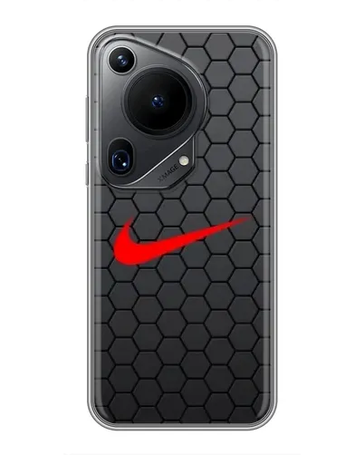 Чохол для Huawei Pura 70 Ultra з картинкою «Nike — карбонова сітка»