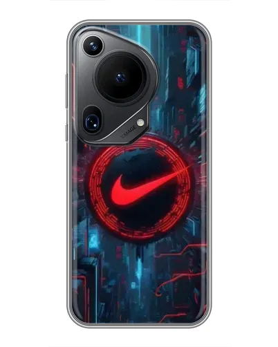 Чохол для Huawei Pura 70 Ultra з картинкою «Техногенний стиль Nike»